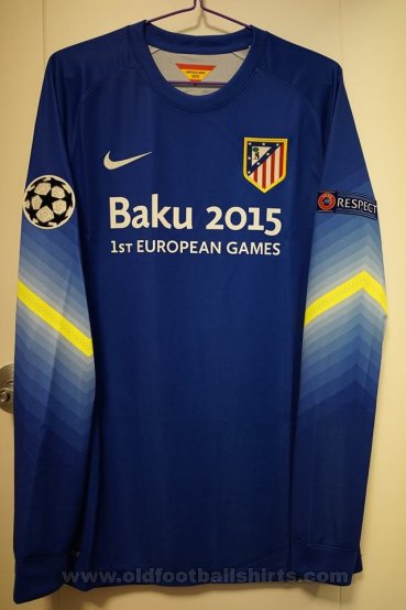 Atletico Madrid Goalkeeper football shirt 2014 - 2015
