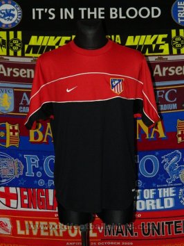 Atletico Madrid Training/Leisure football shirt 2001 - 2002