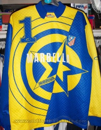 Atletico Madrid Goalkeeper football shirt 1995 - 1996