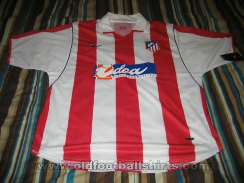 Atletico Madrid Home football shirt 2001 - 2002