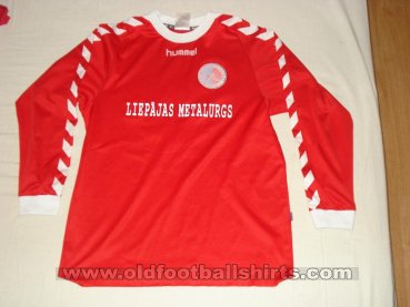Liepajas Metalurgs Home football shirt 2003 - 2004