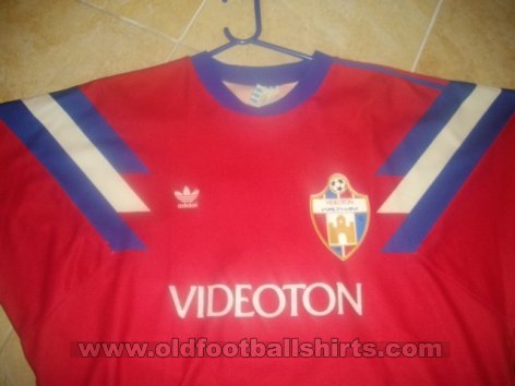 MOL Fehérvár FC Home חולצת כדורגל 1990 - 1991