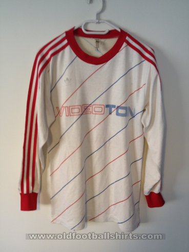 MOL Fehérvár FC Home baju bolasepak 1986 - 1987