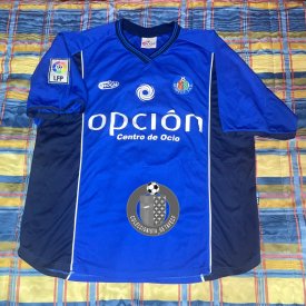 Getafe Home football shirt 2003 - 2004 sponsored by Opciôn