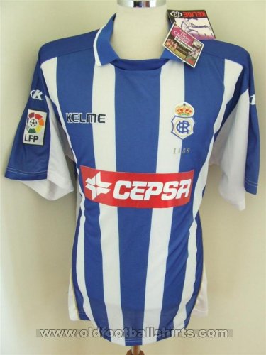 Recreativo Huelva Home football shirt 2001 - 2002