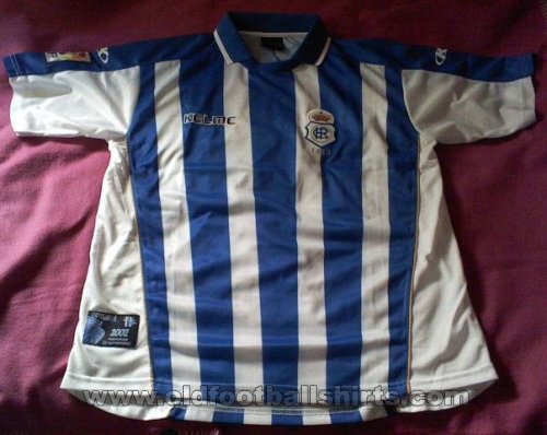 Recreativo Huelva Home football shirt 2001 - 2002
