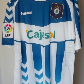 Recreativo Huelva Home football shirt 2012 - 2013 sponsored by Cajasol