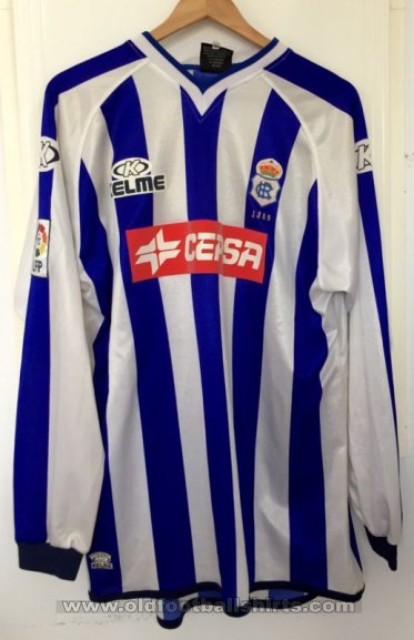 Recreativo Huelva Home football shirt 2001 - 2002