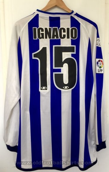 Recreativo Huelva Home football shirt 2001 - 2002