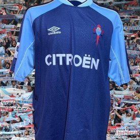 Celta Vigo Home voetbalshirt  1999 - 2001 sponsored by Citroën