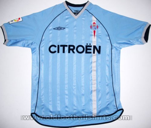 Celta Vigo Home football shirt 2001 - 2003