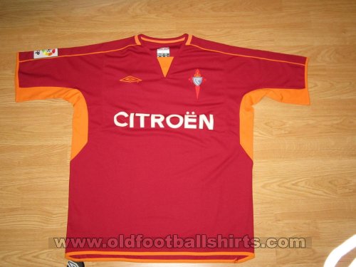 Celta Vigo Away football shirt 2004 - 2006