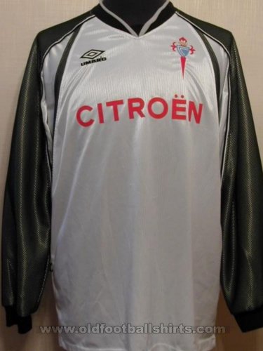 Celta Vigo Goalkeeper football shirt 1998 - 1999