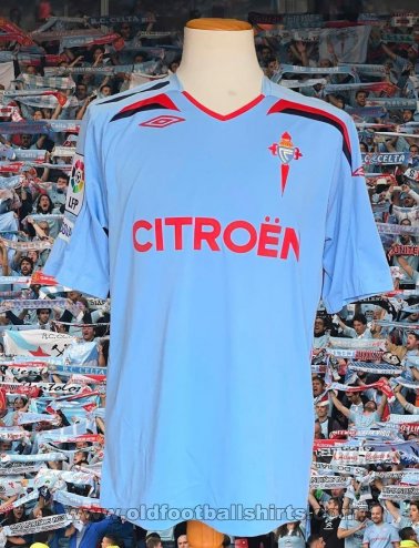 Celta Vigo Home football shirt 2007 - 2008