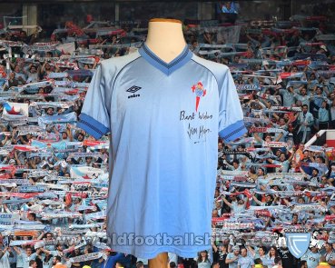 Celta Vigo Home baju bolasepak 1986 - 1987