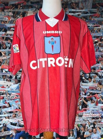 Celta Vigo Away football shirt 1996 - 1997
