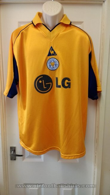 Leicester City Weg Fußball-Trikots 2001 - 2003
