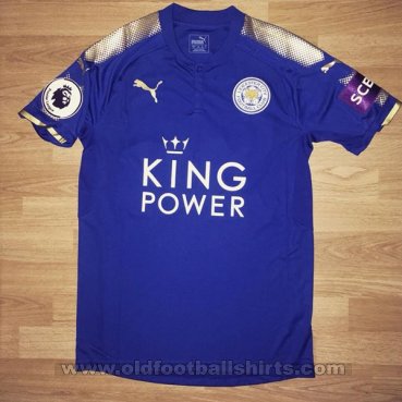 Leicester City Home voetbalshirt  2017 - 2018