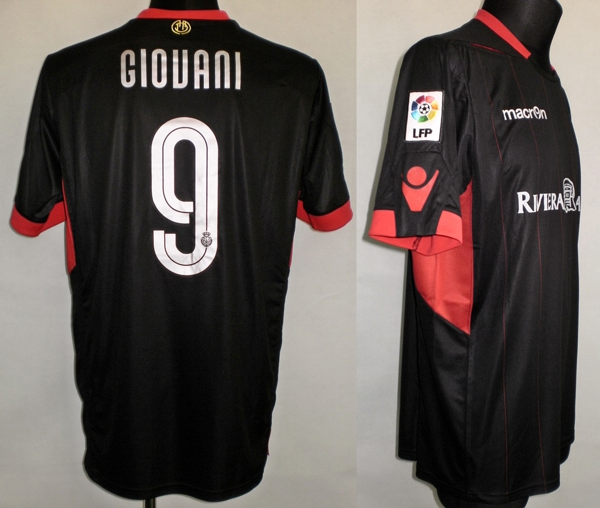 Maillot Football Mallorca Third 2013/2014 - Macron - Homme L - Blanc - Vintage