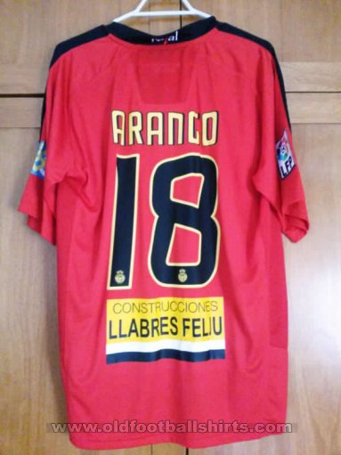 Mallorca Home maglia di calcio 2008 - 2009