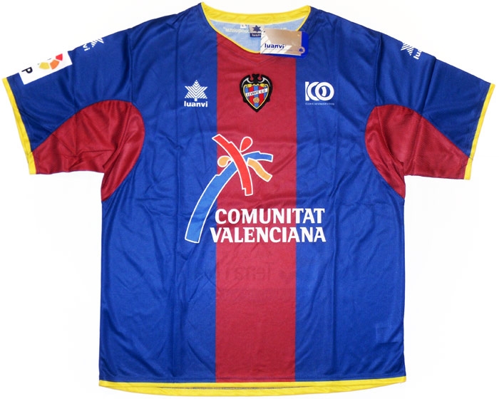 LEVANTE UD SPAIN 2011/2012 THIRD FOOTBALL SHIRT LUANVI