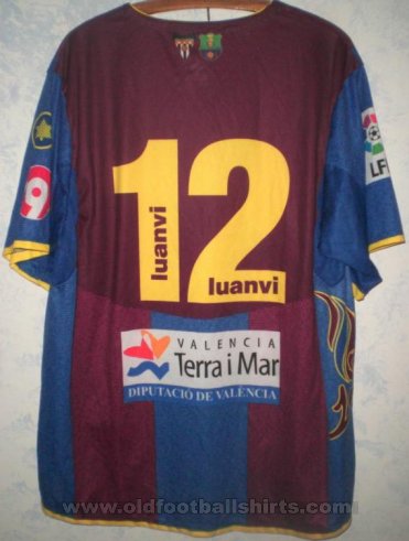 Levante Home football shirt 2009 - 2010