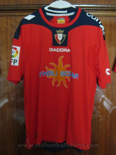 Osasuna Home football shirt 2009 - 2010