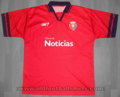 Osasuna Home football shirt 1994 - 1995