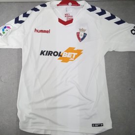 Osasuna Home football shirt 2018 - 2019 sponsored by Kirol Bet