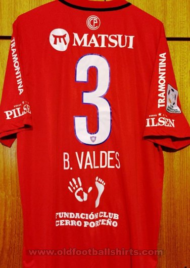 Cerro Porteño Home football shirt 2015