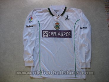 Racing Santander Home football shirt 1999 - 2000