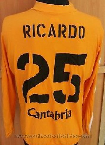 Racing Santander Goalkeeper football shirt 2003 - 2004