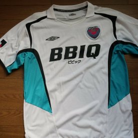 Sagan Tosu Away football shirt 2007 sponsored by BBIQ
