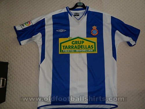 Espanyol Home football shirt 2004 - 2006