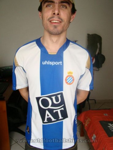 Espanyol Home football shirt 2007 - 2008