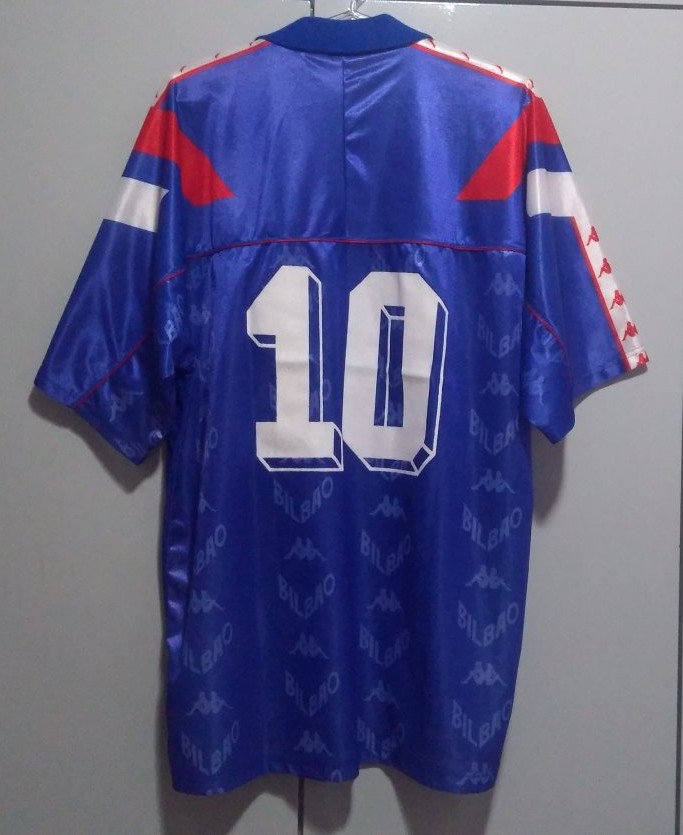 Maillot Athletic Club Bilbao – Taille L, 62 Cm, Vintage Occasion
