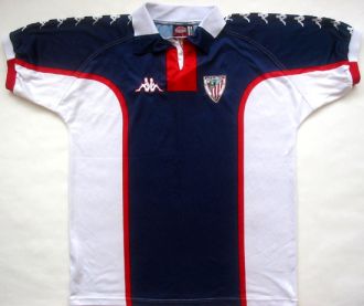 Maillot De Foot Vintage Athletic Bilbao Away 1997-1998 - Taille L - Neuf Avec étiquette