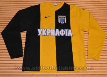 Naftovyk-Ukrnafta Away football shirt 2009 - 2010
