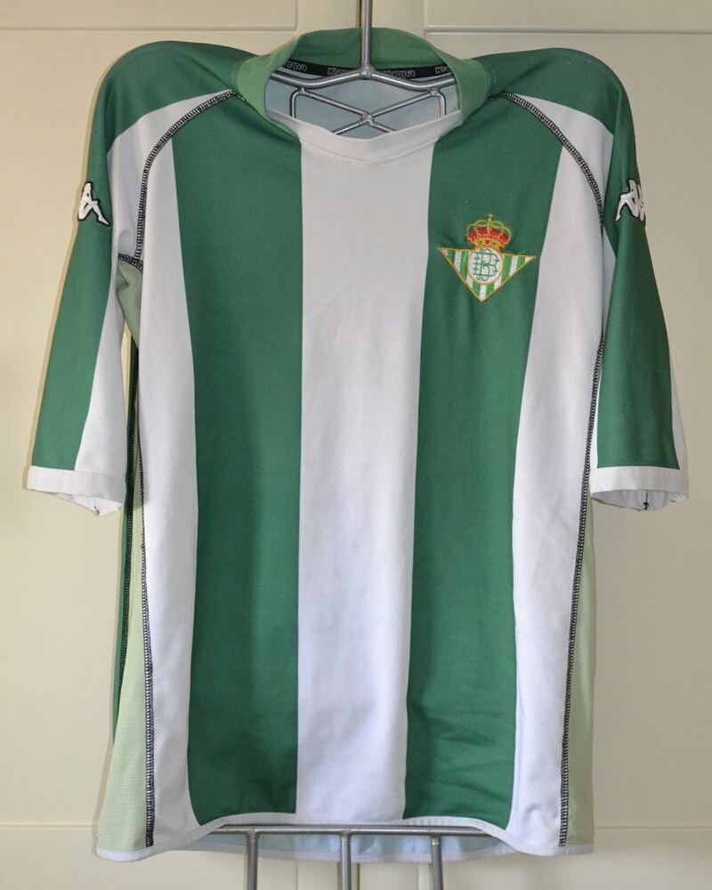 Real Betis Home football shirt 2002 - 2003.