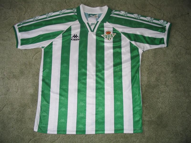 REAL BETIS 1995-1996 Alfonso 11 camiseta shirt trikot maillot maglia S EUR 179,95 - ES