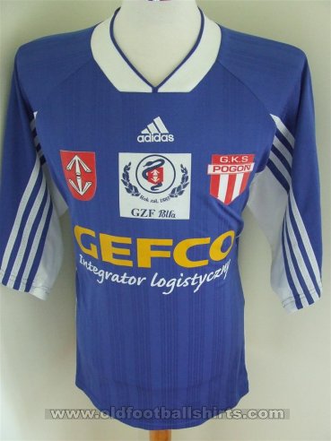 GKS Pogon Grodzisk Away football shirt (unknown year)