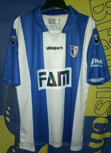 1. FC Magdeburg Home football shirt 2014 - 2015