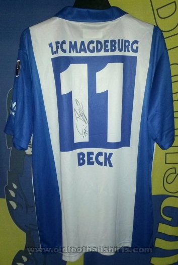 1. FC Magdeburg Home football shirt 2014 - 2015