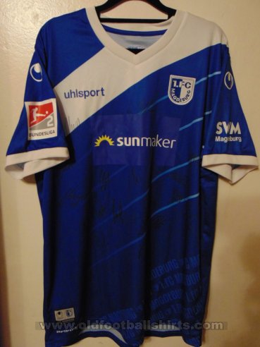 1. FC Magdeburg Home football shirt 2018 - 2019
