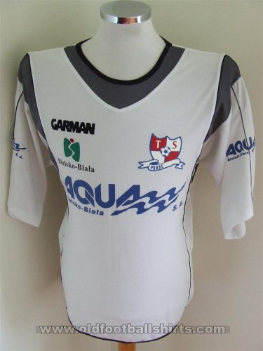 Podbeskidzie Bielsko-Biała Away football shirt 2007 - 2008