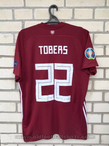 Latvia Home maglia di calcio 2018 - 2019