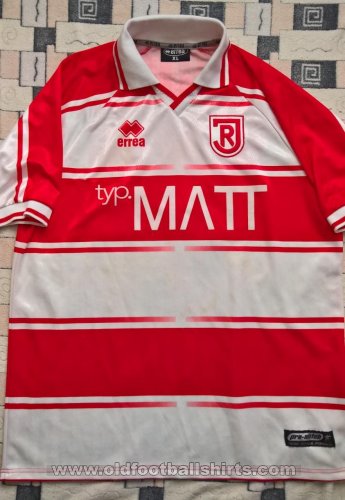 SSV Jahn Regensburg Home football shirt 2001 - 2002