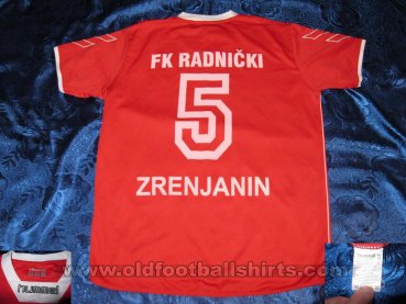 Radnicki Zrenjanin Home football shirt (unknown year)