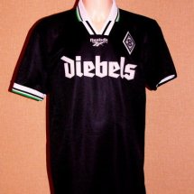 Borussia Mönchengladbach Home football shirt 1996 - 1997 sponsored by Diebels