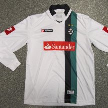 Borussia Mönchengladbach Home football shirt 2010 - 2011 sponsored by Santander